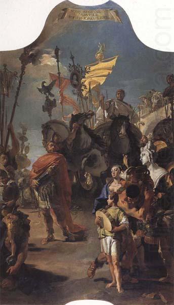 Giambattista Tiepolo The Triumph of Marius china oil painting image